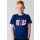 Official Fanwear Frankrijk T-Shirt Blauw