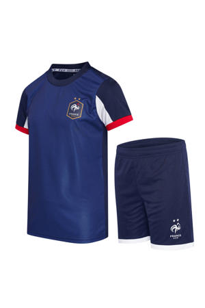 Frankrijk Voetbaltenue Blauw