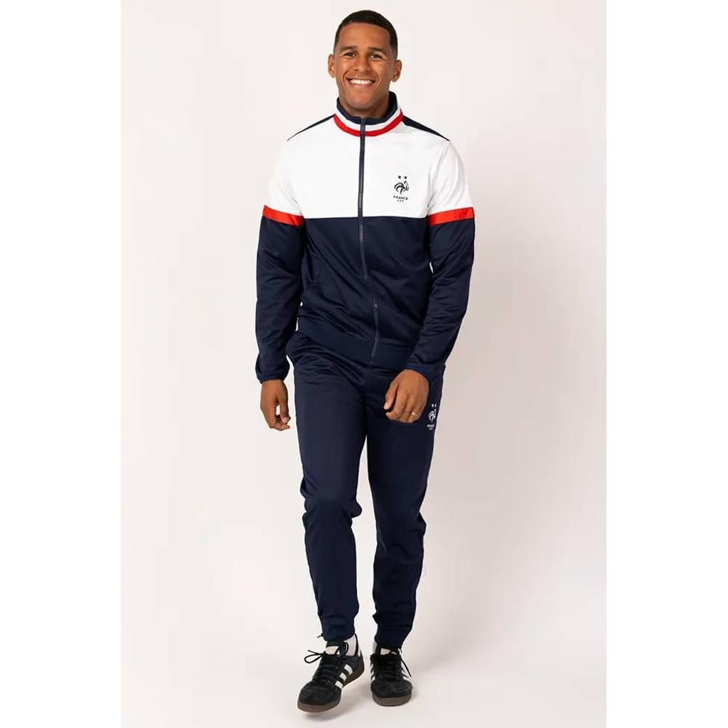 Official Fanwear Frankrijk Trainingspak Blauw