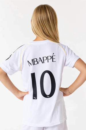 Mbappé  Real Madrid Thuis Shirt Wit