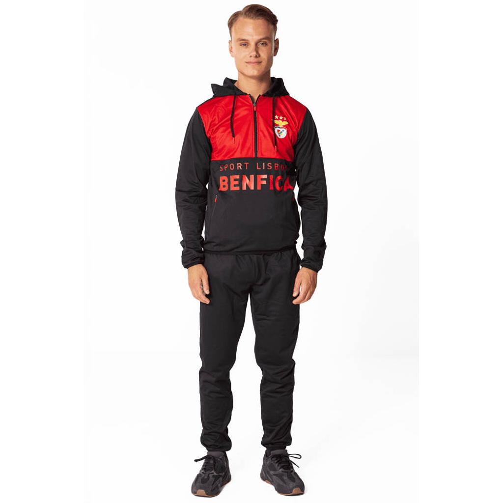 Official Fanwear Benfica Trainingspak Zwart/Rood
