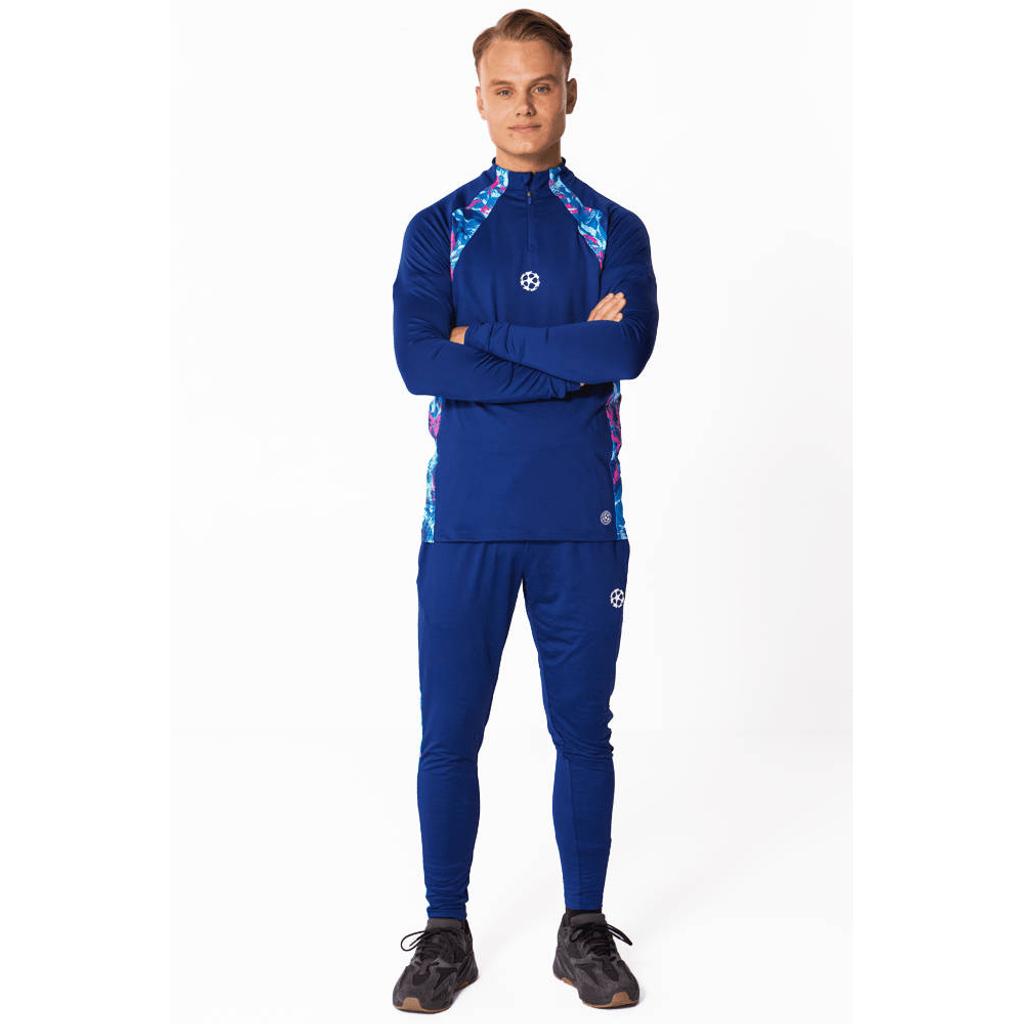 Official Fanwear Champions League Trainingspak Blauw