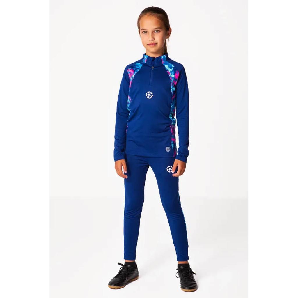 Official Fanwear Champions League Trainingspak Blauw