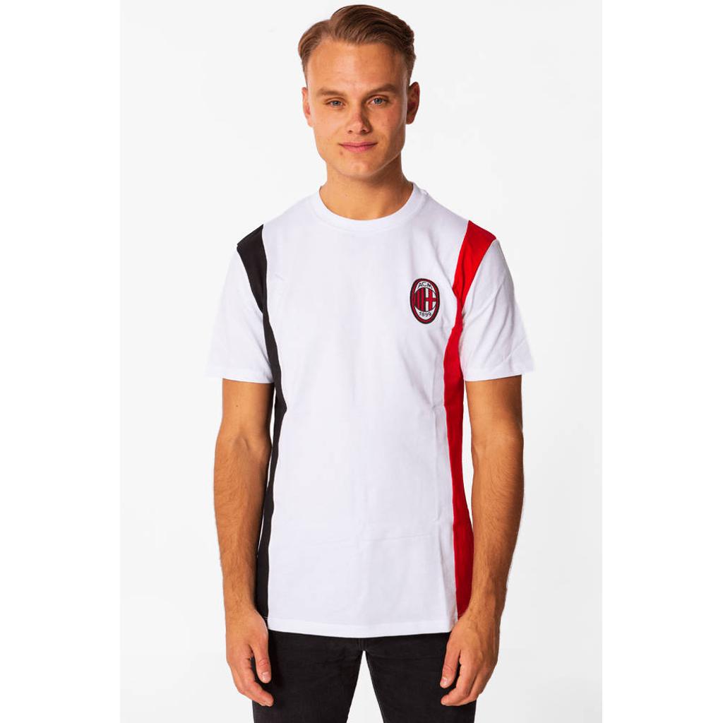 Official Fanwear AC Milan T-Shirt Wit