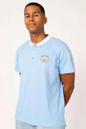 Manchester City Polo Blauw
