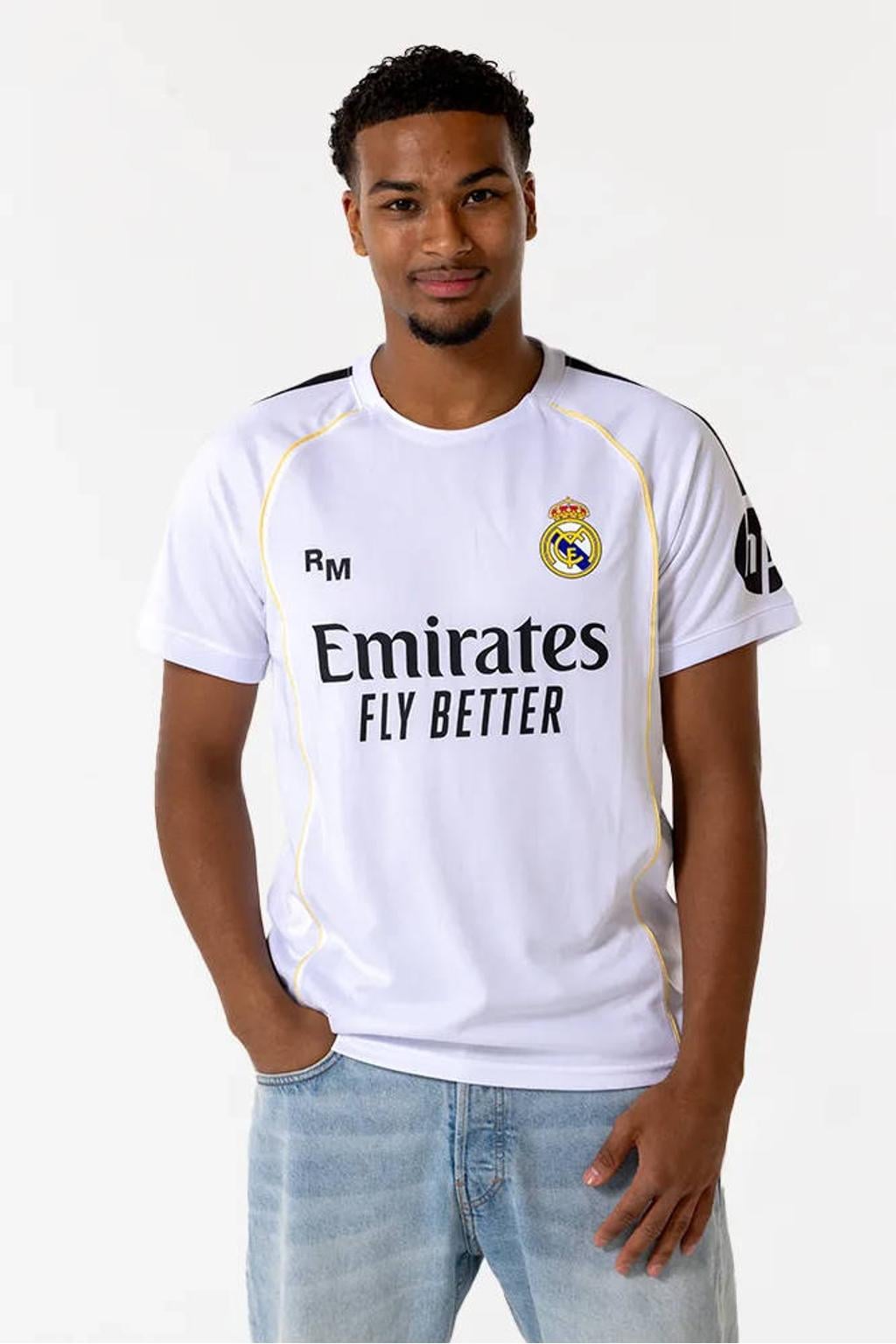 Official Fanwear Real Madrid Thuis Shirt Wit