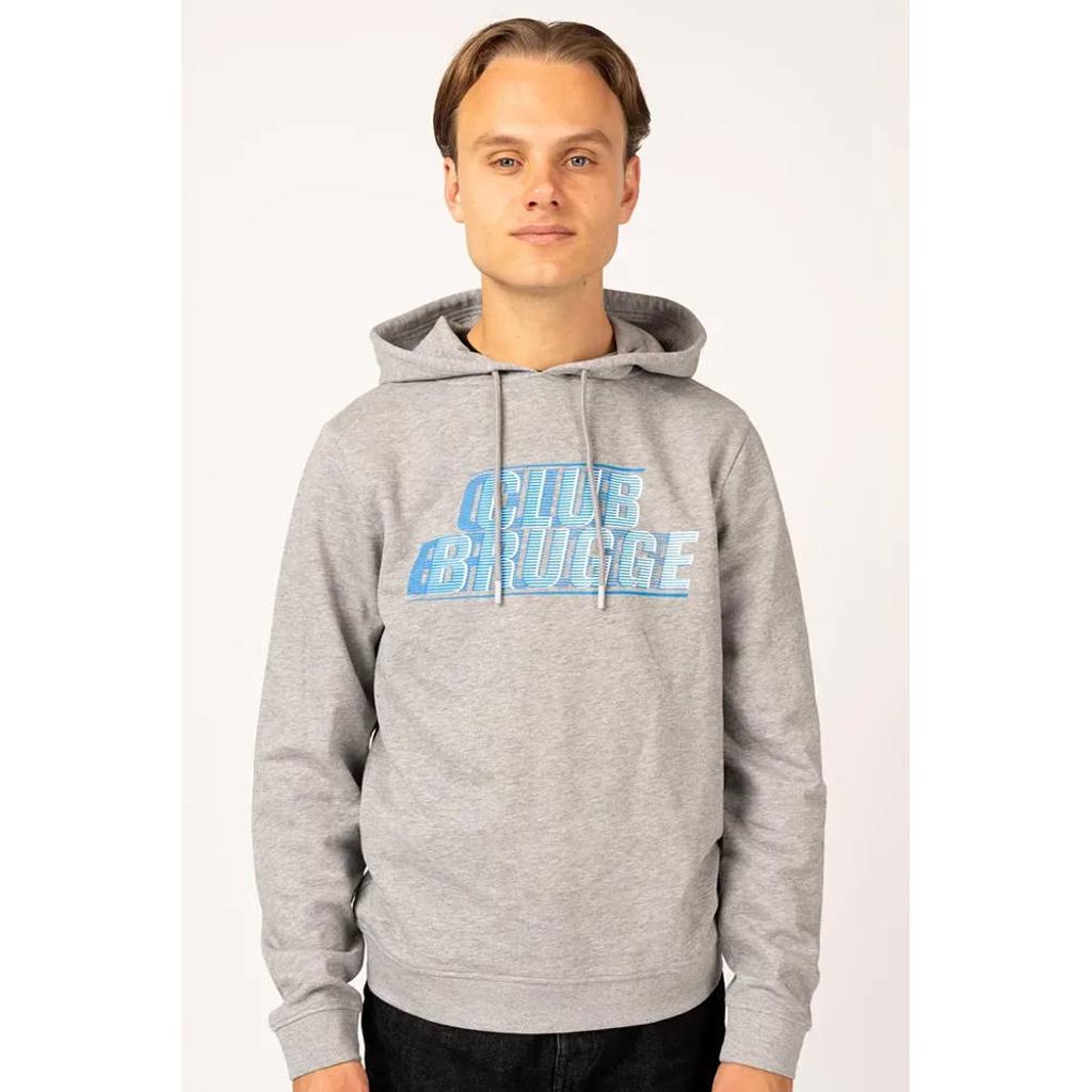 Official Fanwear Club Brugge Hoodie Grijs