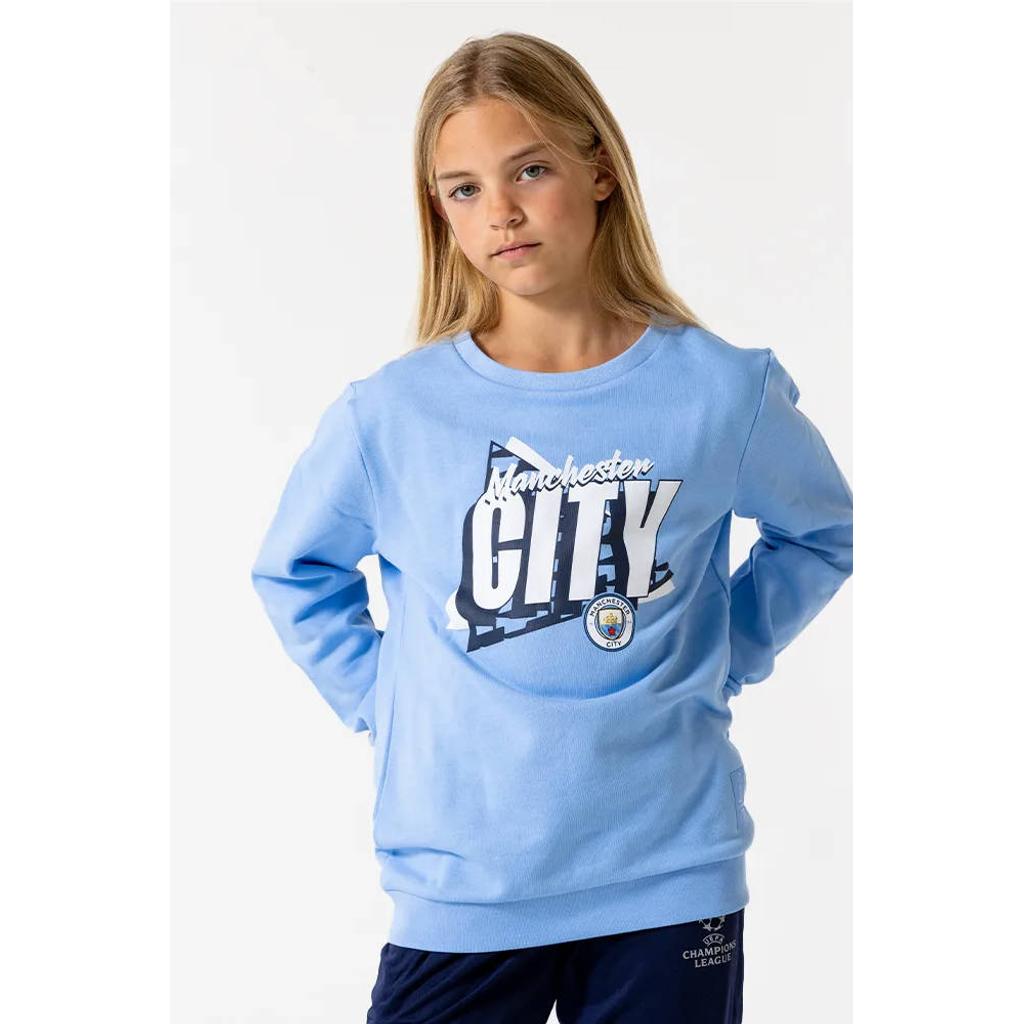 Official Fanwear Manchester City Sweater Blauw