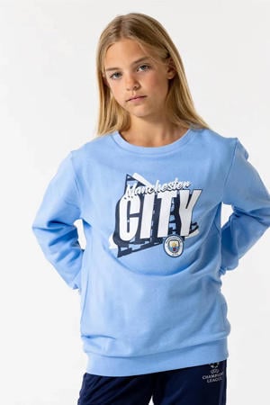 Manchester City Sweater Blauw