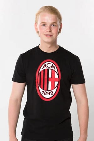 AC Milan Logo T-shirt Zwart