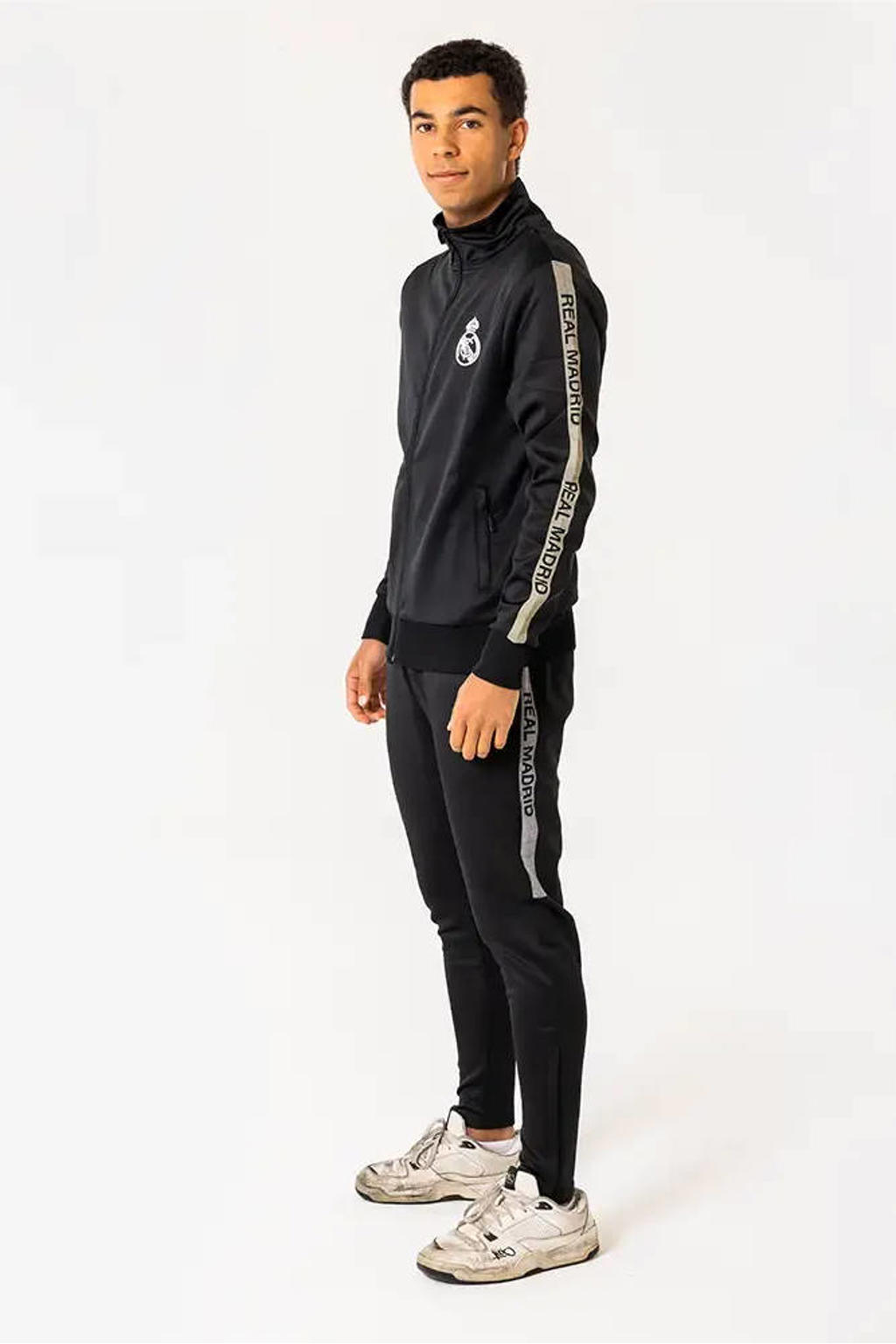 Official Fanwear Real Madrid Trainingspak Zwart