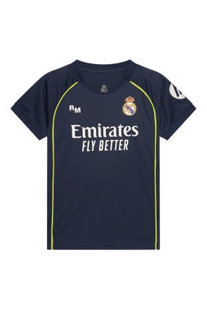 Mbappé Real Madrid Voetbalshirt Donkerblauw