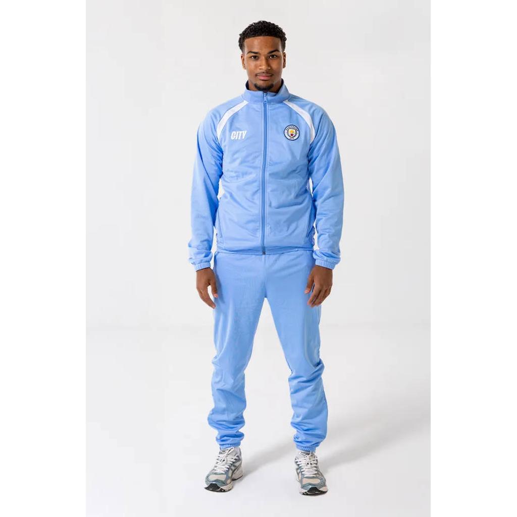 Official Fanwear Manchester City Trainingspak Blauw