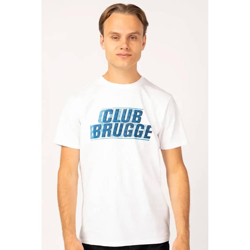 Official Fanwear Club Brugge T-Shirt Wit