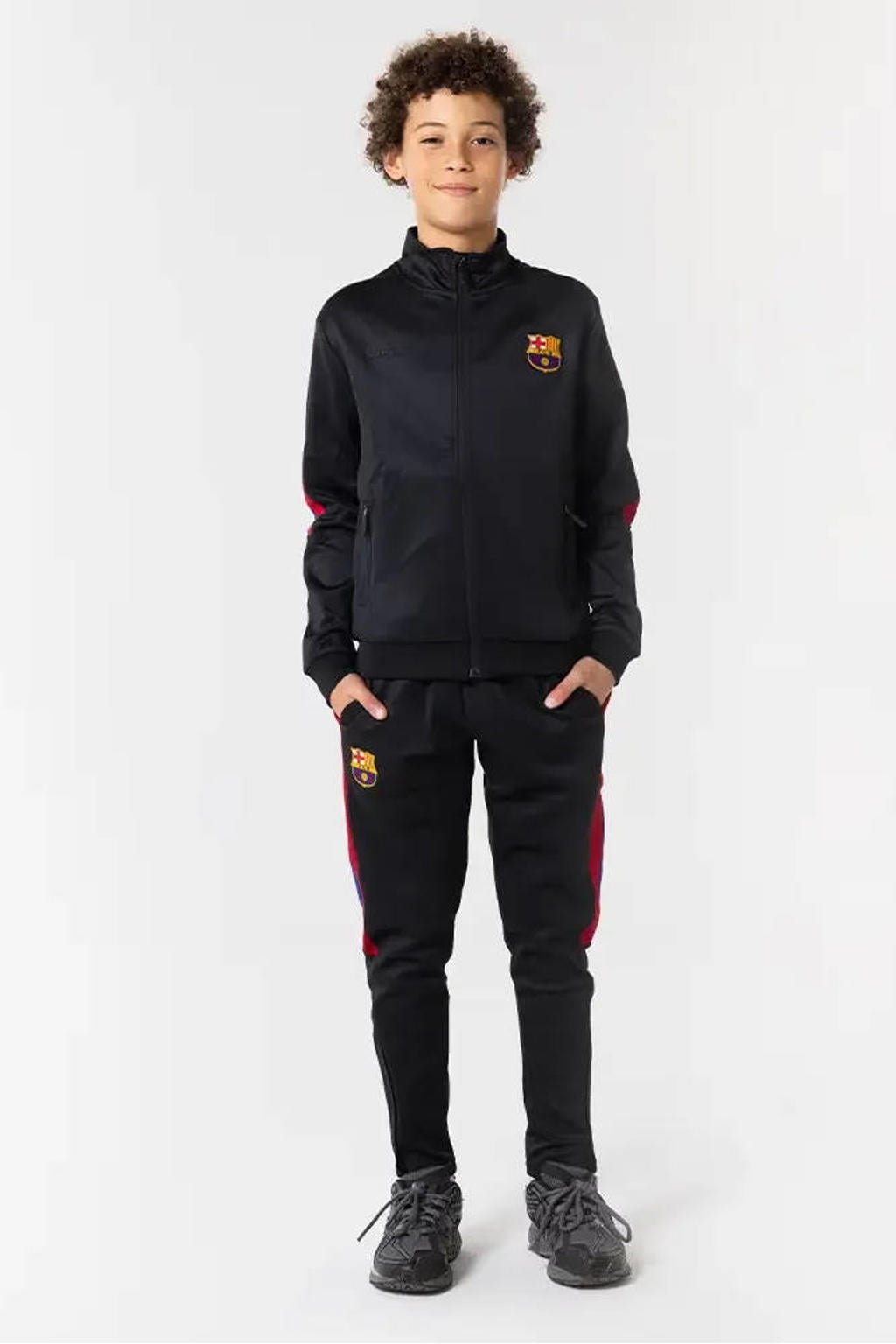 Official Fanwear FC Barcelona Trainingspak Zwart