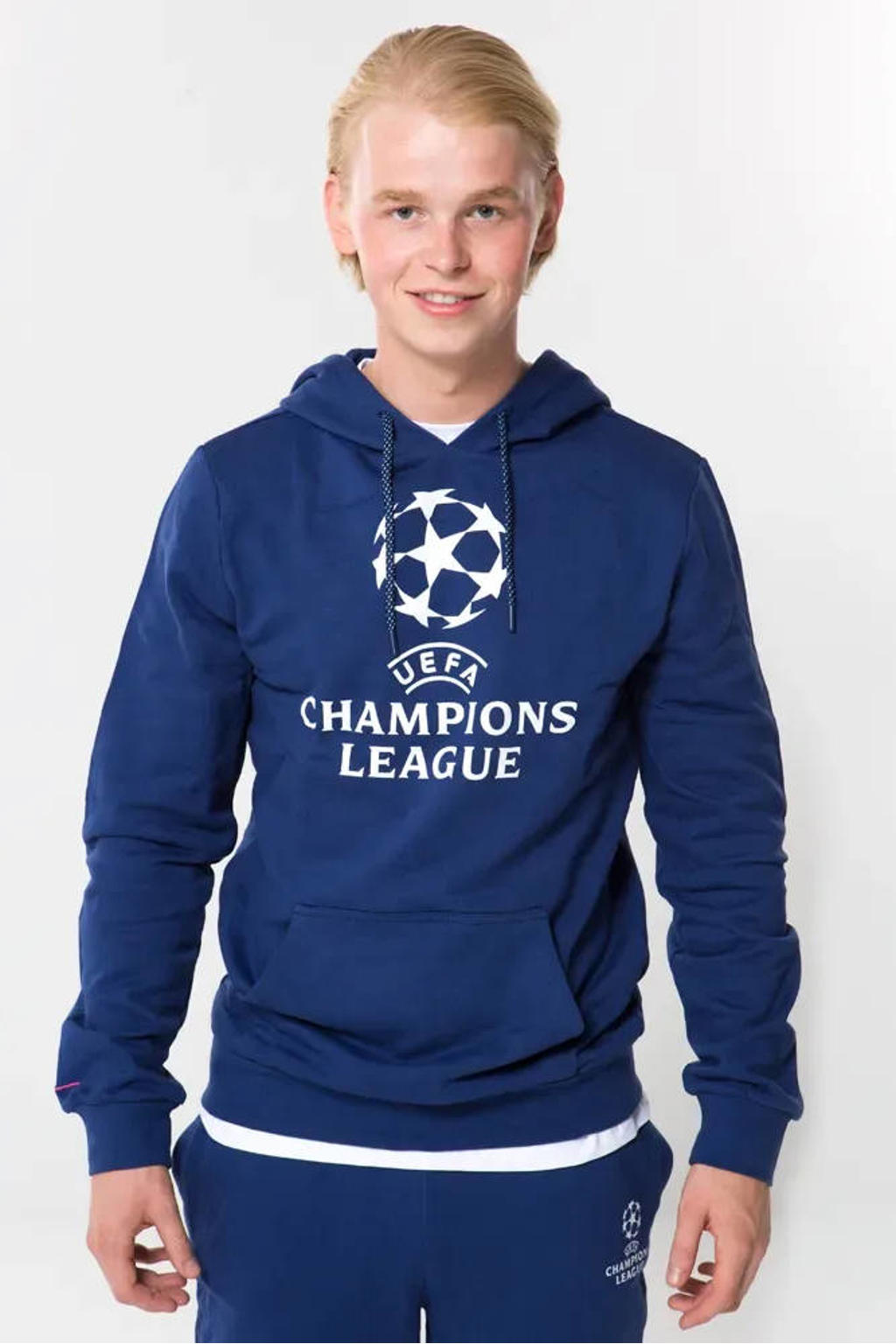 Official Fanwear Champions League Hoodie Blauw
