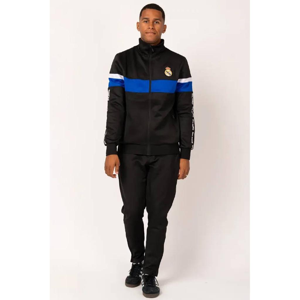 Official Fanwear Real Madrid Trainingspak Zwart