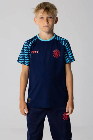 Manchester City Voetbalshirt Donkerblauw