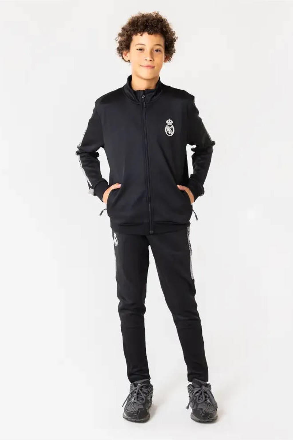 Official Fanwear Real Madrid Trainingspak Zwart