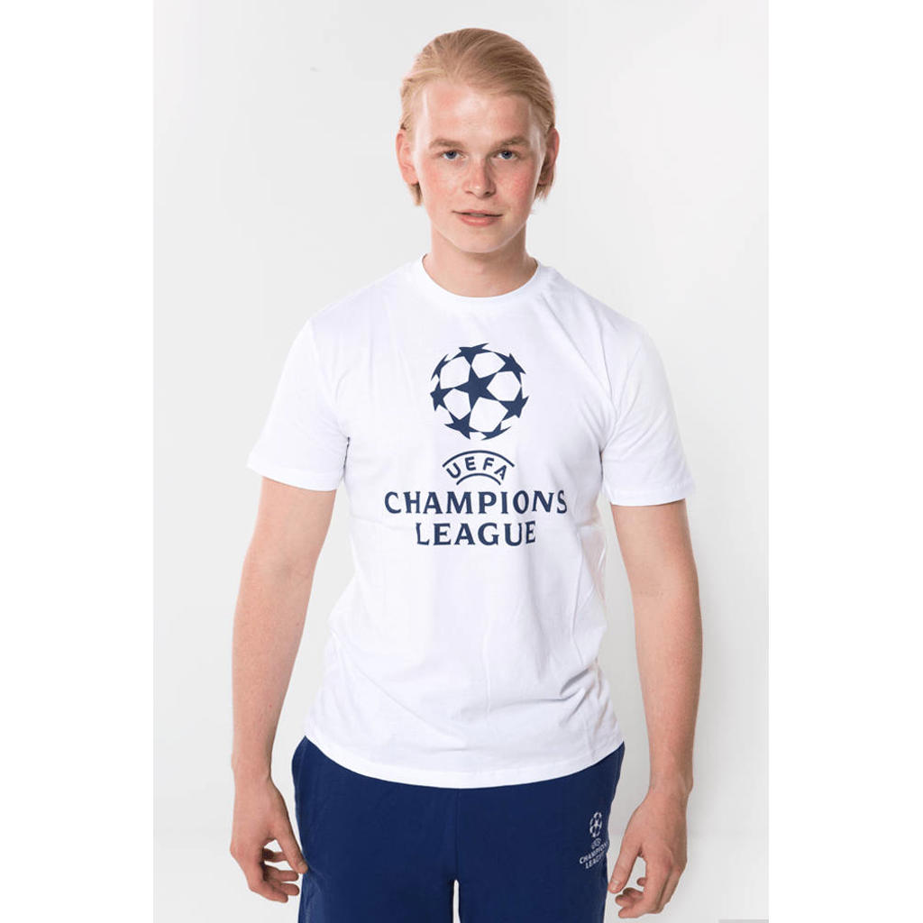 Official Fanwear Champions League T-Shirt Wit