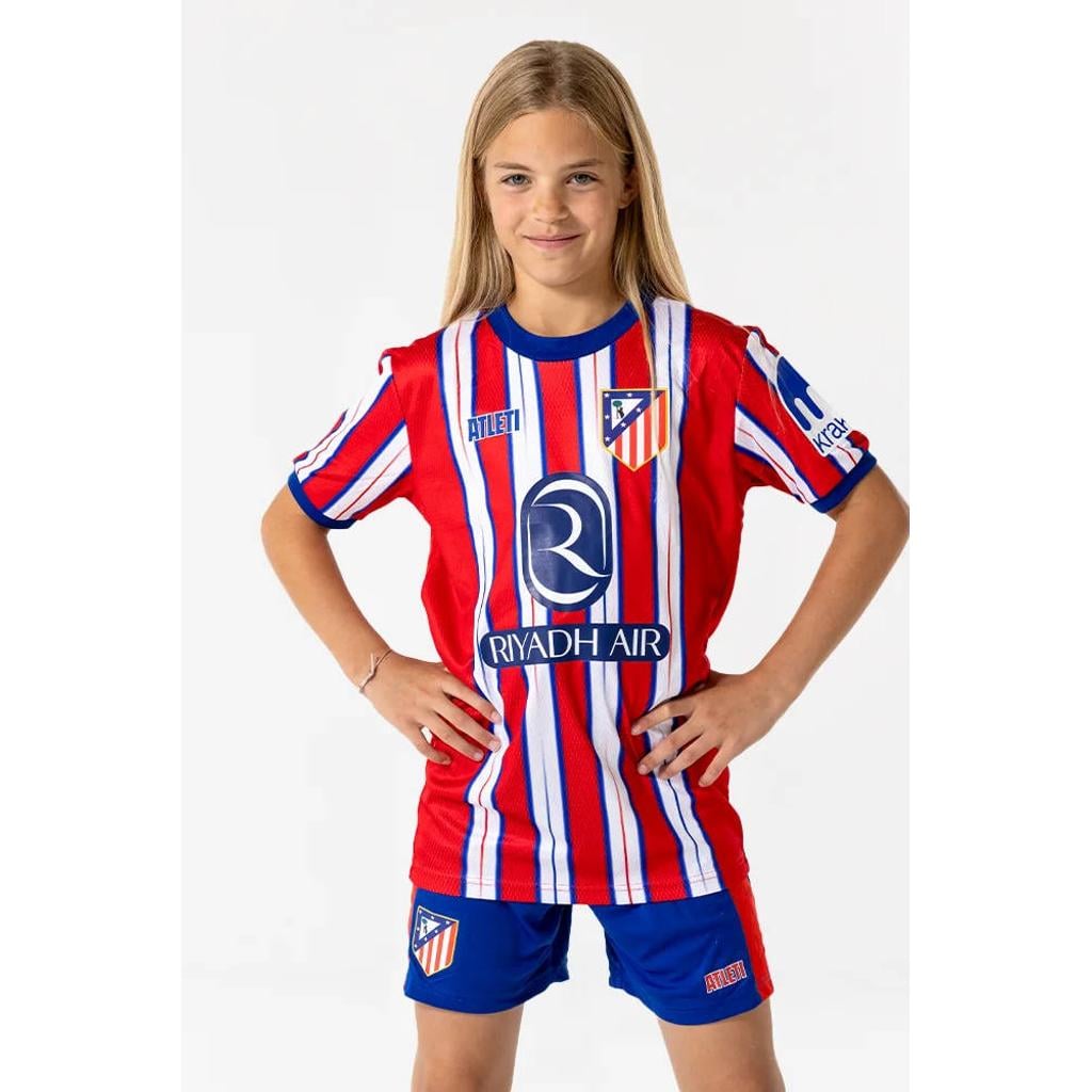 Official Fanwear Atlético Madrid Thuis Tenue Rood/Blauw/Wit