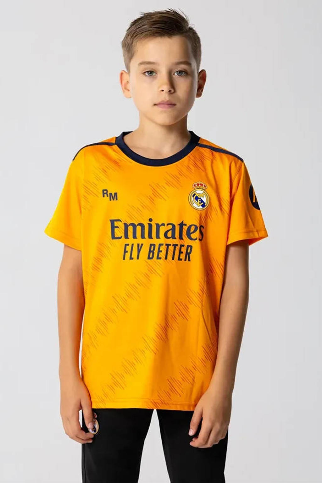 Official Fanwear Real Madrid Uit Shirt Oranje