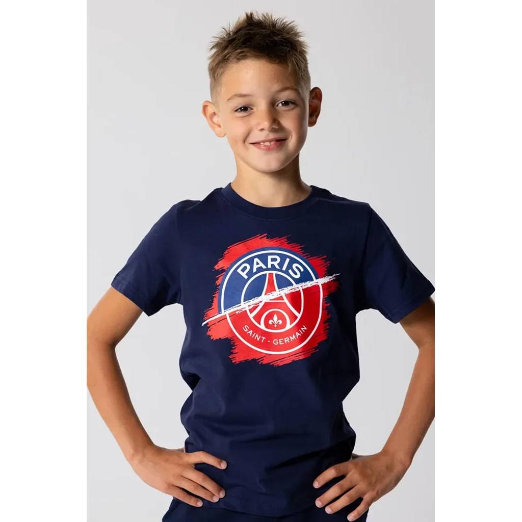 Official Fanwear PSG Logo T-Donkerblauw