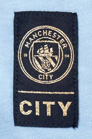 Manchester City T-Shirt Blauw