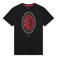 Official Fanwear AC Milan T-Shirt Zwart