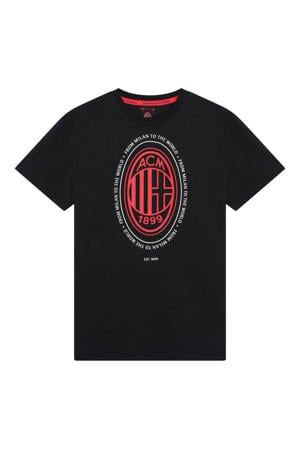 AC Milan T-Shirt Zwart