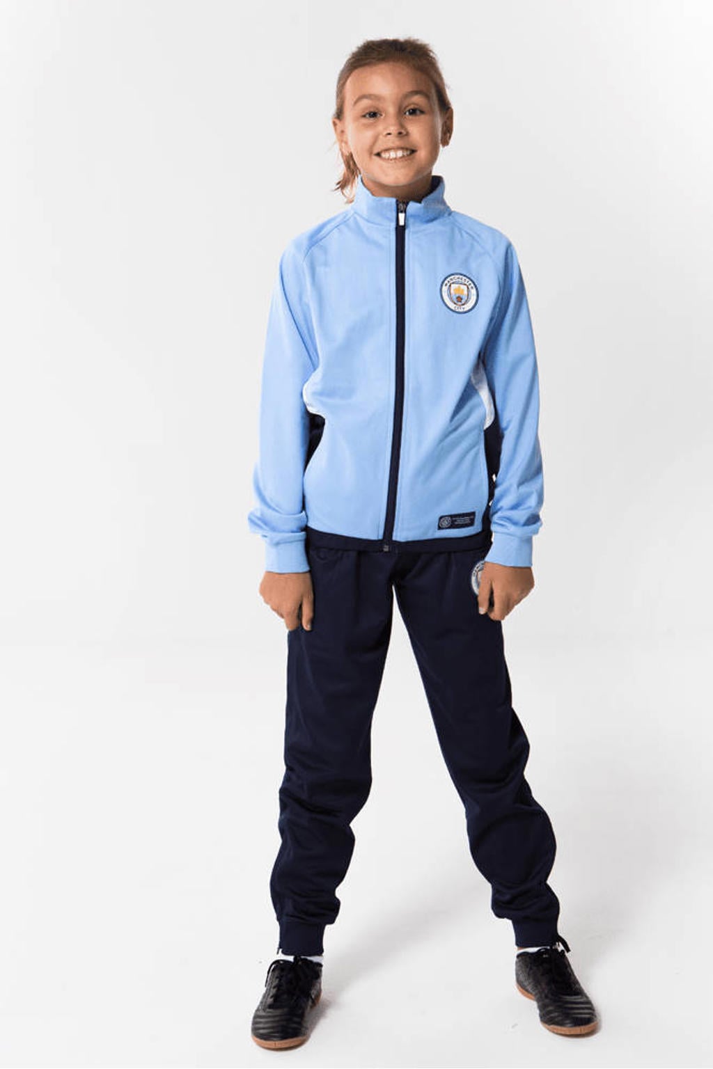 Official Fanwear Manchester City Trainingspak Blauw
