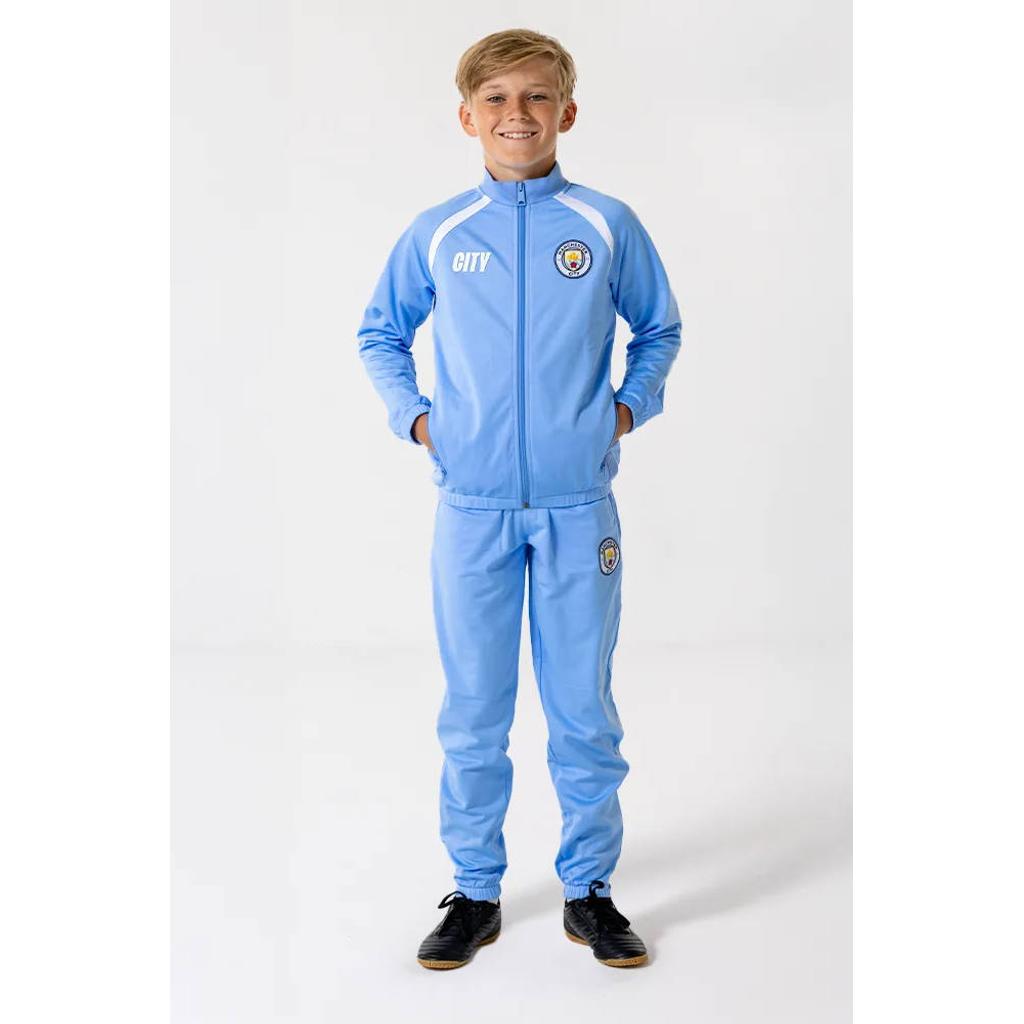 Official Fanwear Manchester City Trainingspak Blauw