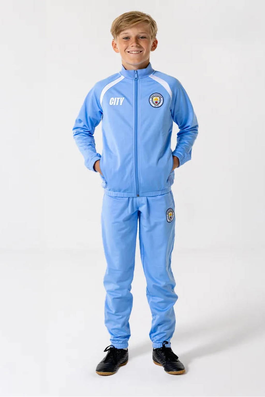 Official Fanwear Manchester City Trainingspak Blauw