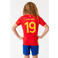 Official Fanwear Spanje Lamine Yamal Thuis Tenue Rood