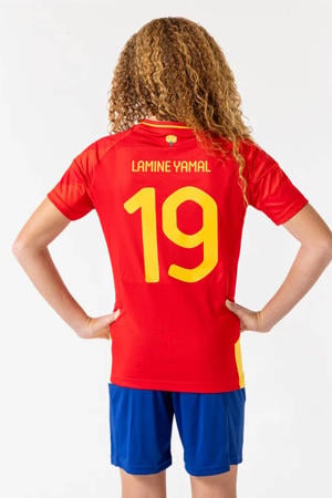 Spanje Lamine Yamal Thuis Tenue Rood
