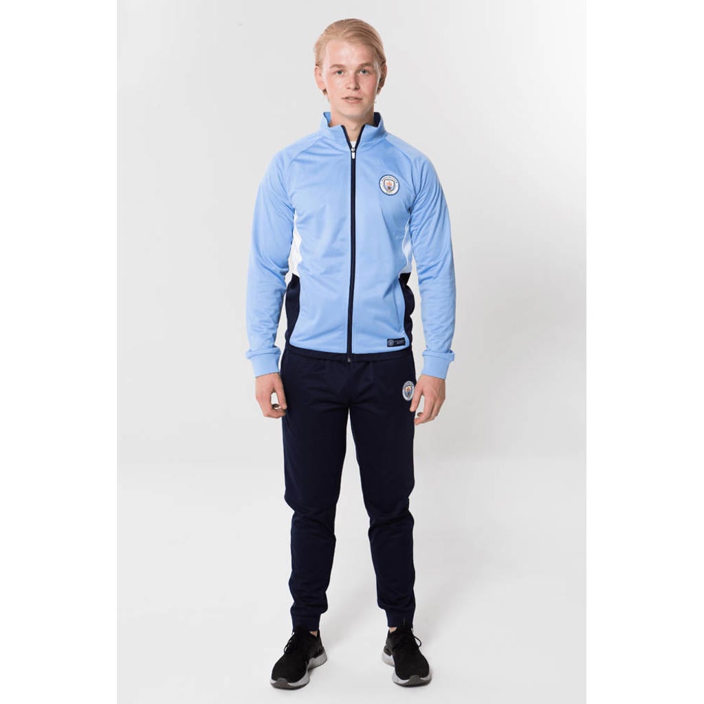 Official Fanwear Manchester City Trainingspak Blauw