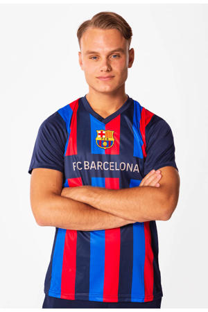 FC Barcelona Thuis Shirt Rood/Blauw