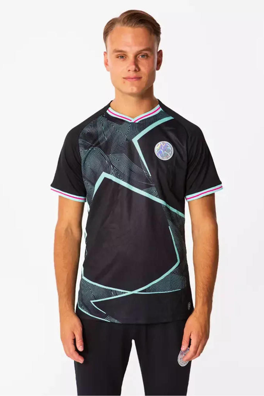 Official Fanwear Champions League Voetbalshirt Zwart
