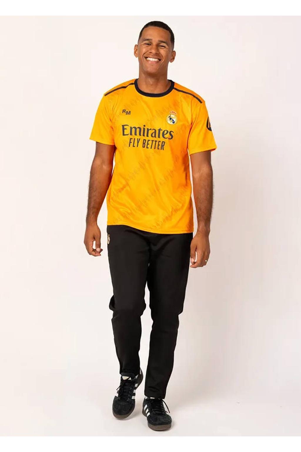 Official Fanwear Real Madrid Uit Shirt Oranje
