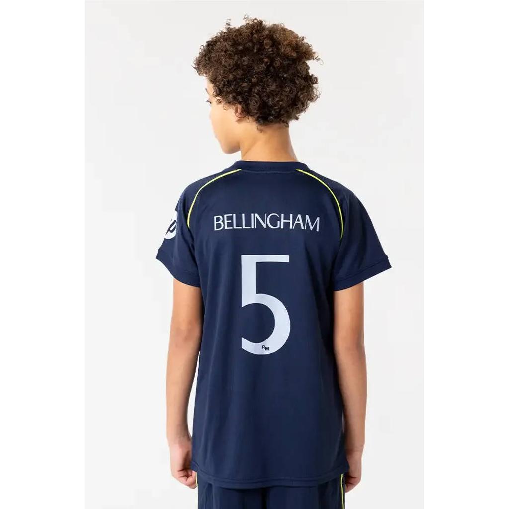 Official Fanwear Bellingham Real Madrid Voetbalshirt Donkerblauw