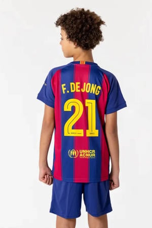 Frenkie de Jong FC Barcelona Thuis Tenue 25/26 Blauw/Rood