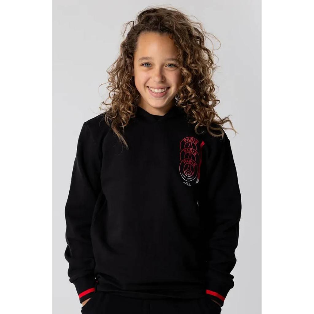 Official Fanwear PSG Hoodie Zwart