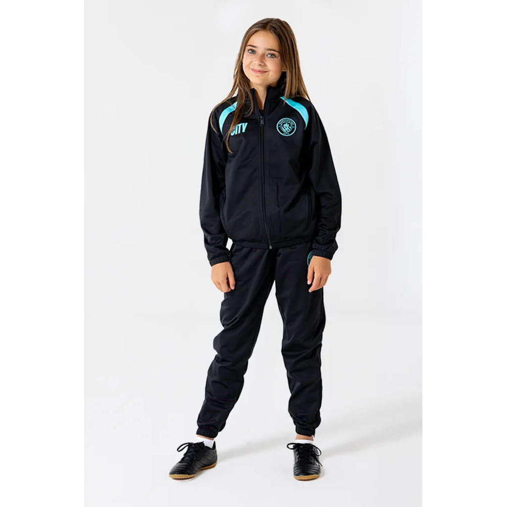 Official Fanwear Manchester City Trainingspak Zwart