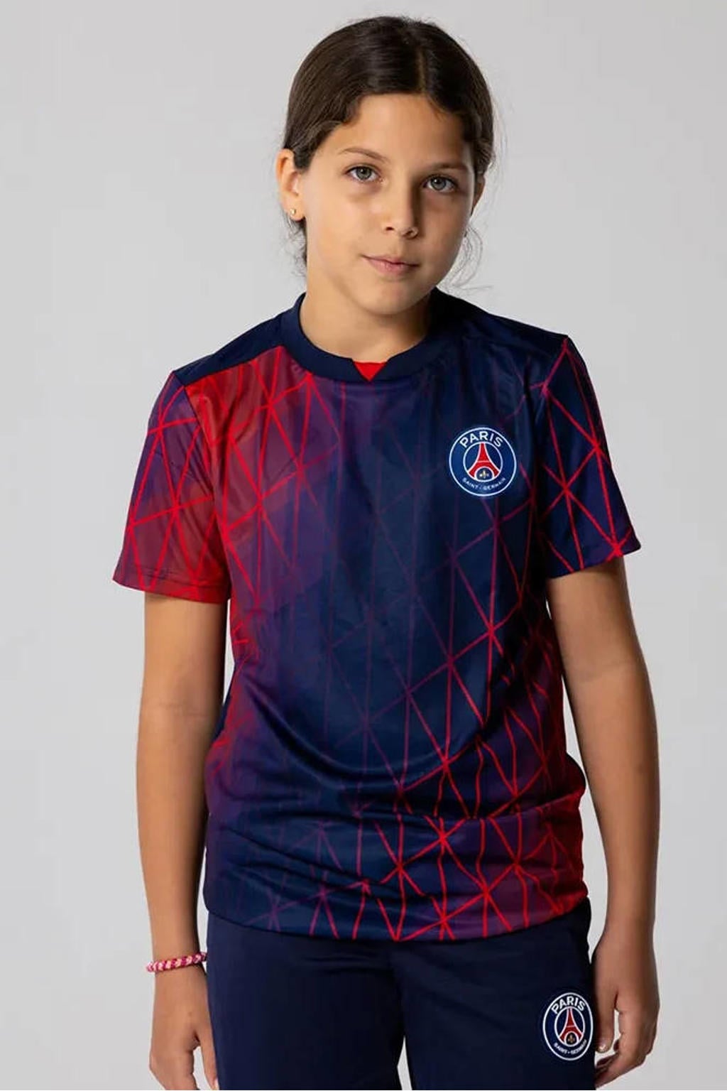 Official Fanwear PSG Voetbalshirt Donkerblauw/Rood