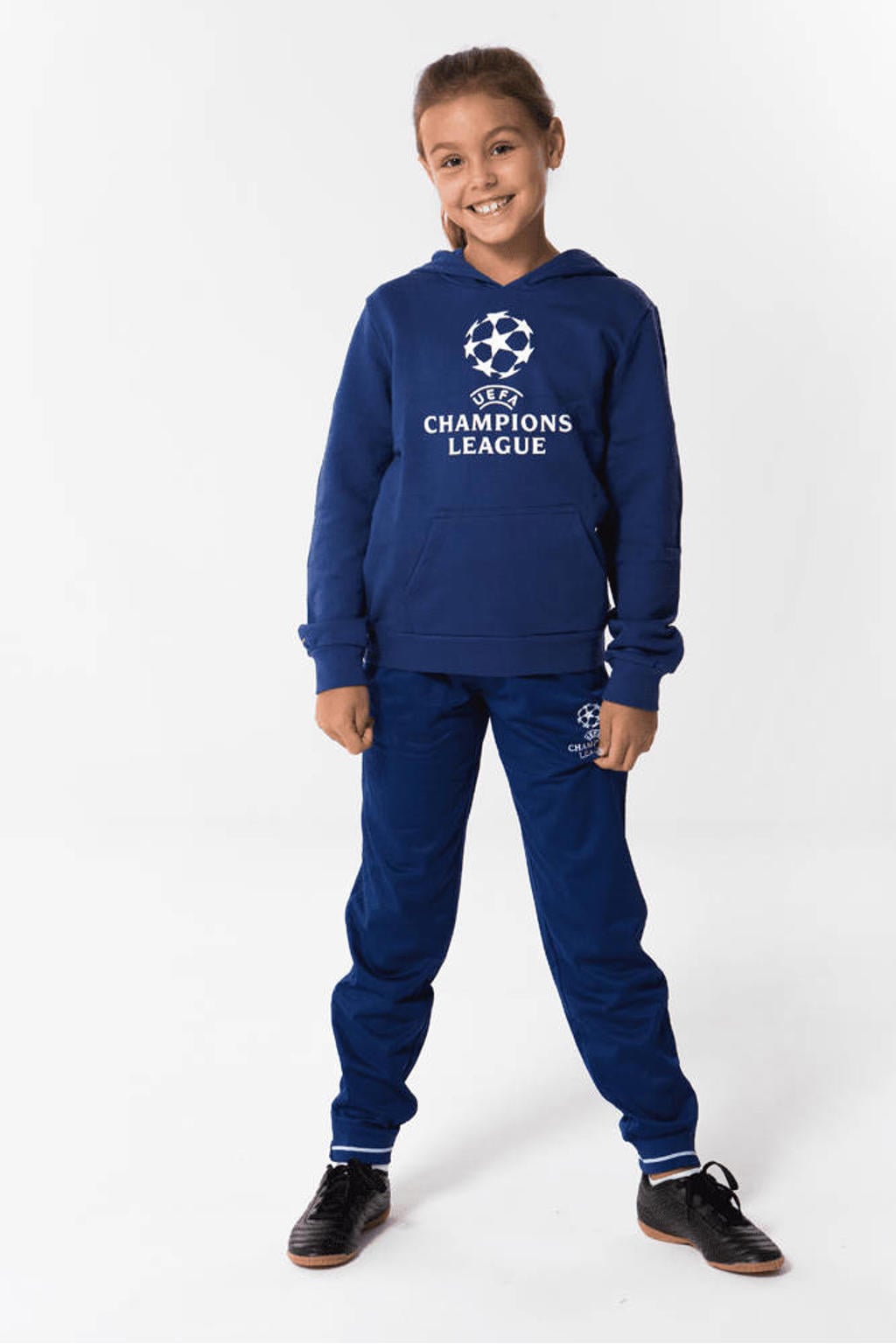 Official Fanwear Champions League Hoodie Navy