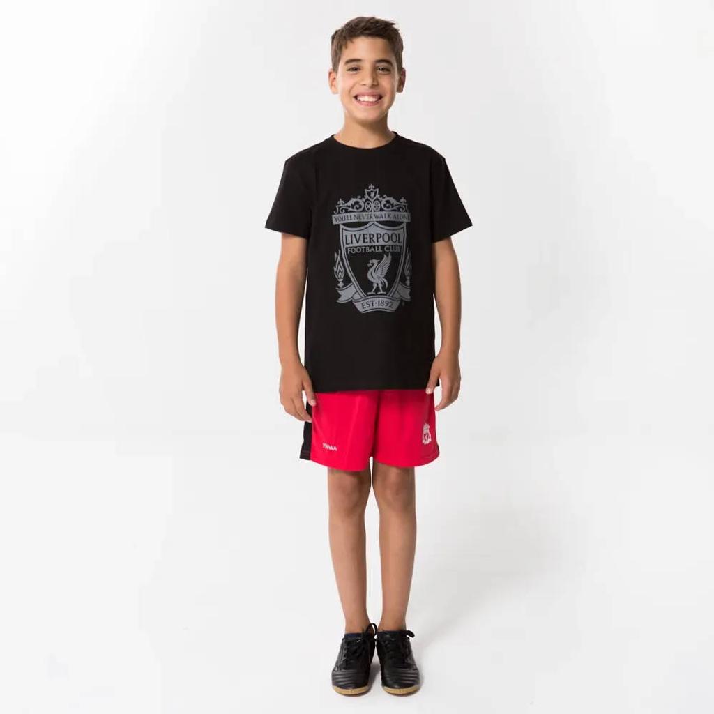 Official Fanwear Liverpool T-Shirt Zwart