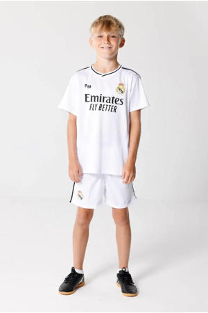 Real Madrid Thuis Tenue Wit - Mbappé