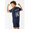 Official Fanwear Mbappé  Real Madrid Voetbaltenue Donkerblauw