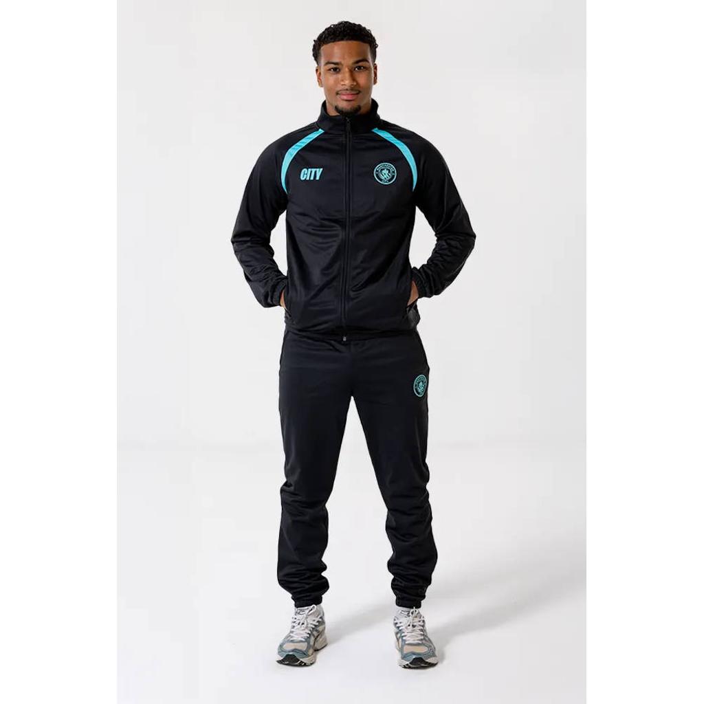 Official Fanwear Manchester City Trainingspak Zwart