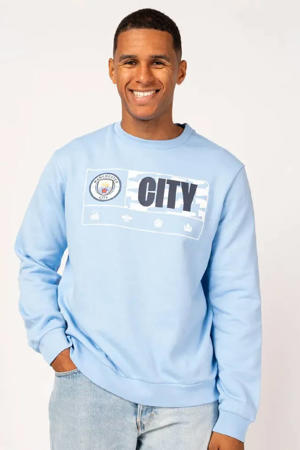 Manchester City Sweater Blauw